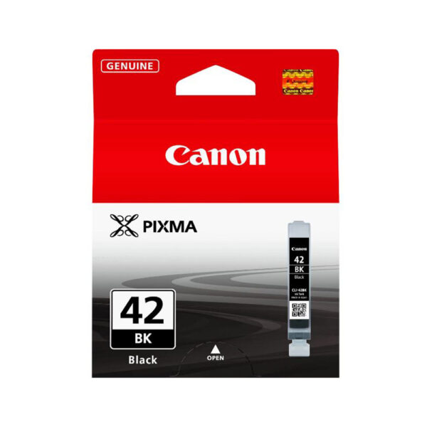 canon cli 42bk black ink cartridge, photo black, dye based ink, 1 pc(s), 900 pages