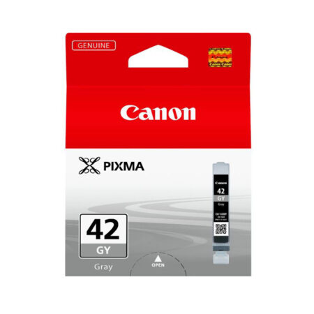 canon cli 42gy grey ink cartridge, standard yield, grey,1 pc, 492 pages