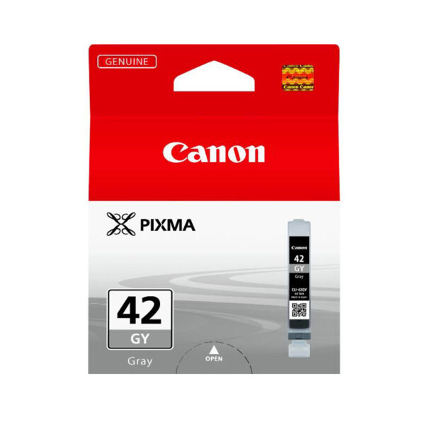 canon cli 42gy grey ink cartridge, standard yield, grey,1 pc, 492 pages