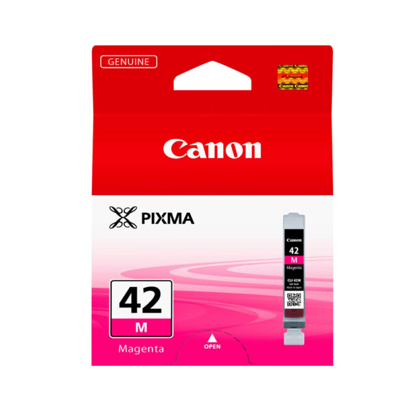 canon cli 42m magenta ink cartridge, photo magenta, dye based ink, 1 pc(s), 416 pages