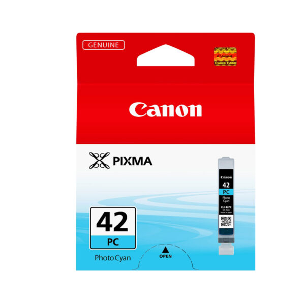 canon cli 42pc photo cyan ink cartridge, dye based ink, 1 pc(s), 292 pages
