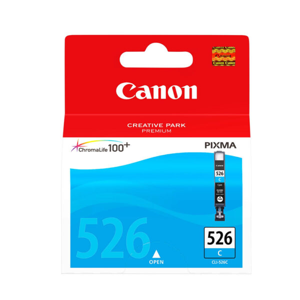 canon cli 526c cyan ink cartridge, cyan, 1 pc(s)