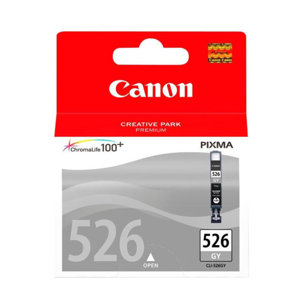 canon cli 526gy grey ink cartridge compatible with pixma mg printers