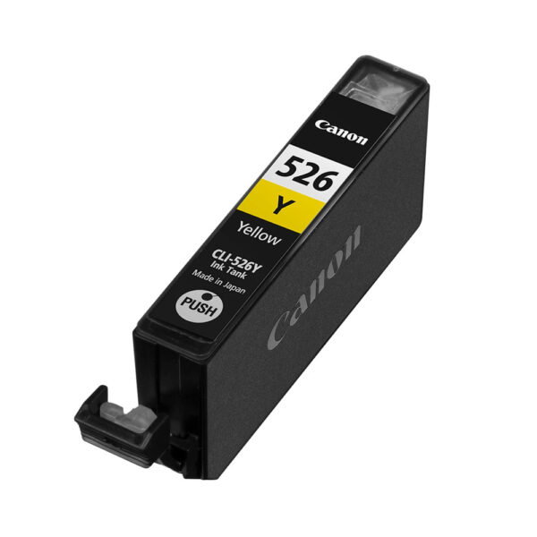canon cli 526y yellow ink cartridge, yellow, pigment based ink, 1 pc(s)
