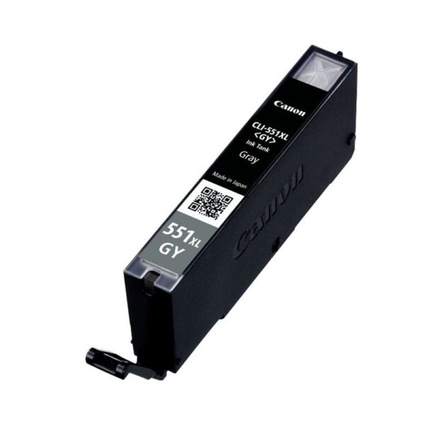 canon cli 551xl high yield grey ink cartridge