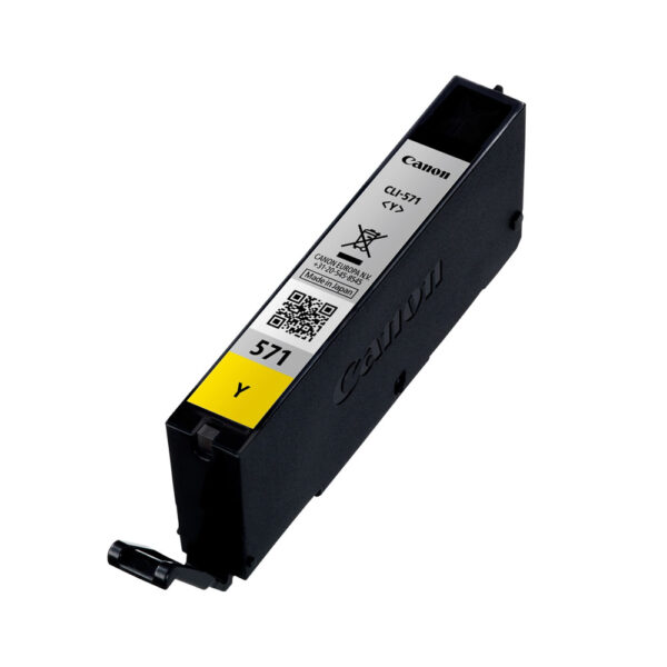 canon cli 571y yellow ink cartridge, pigment based ink, 7 ml, 1 pc(s), 347 pages