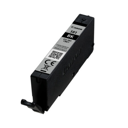 canon cli 581bk black ink cartridge, pigment based ink, 5.6 ml, 200 pages