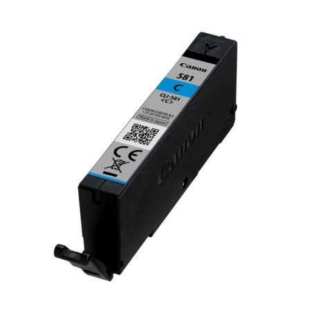canon cli 581c cyan ink cartridge, cyan, 5.6 ml, 250 pages