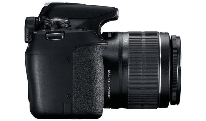 canon eos 2000d dslr camera with ef s 18 55 mm f/3.5 5.6 is ii lens black canon eos 2000d dslr camera with ef s 18 55 mm f/3.5 5.6 is ii lens black