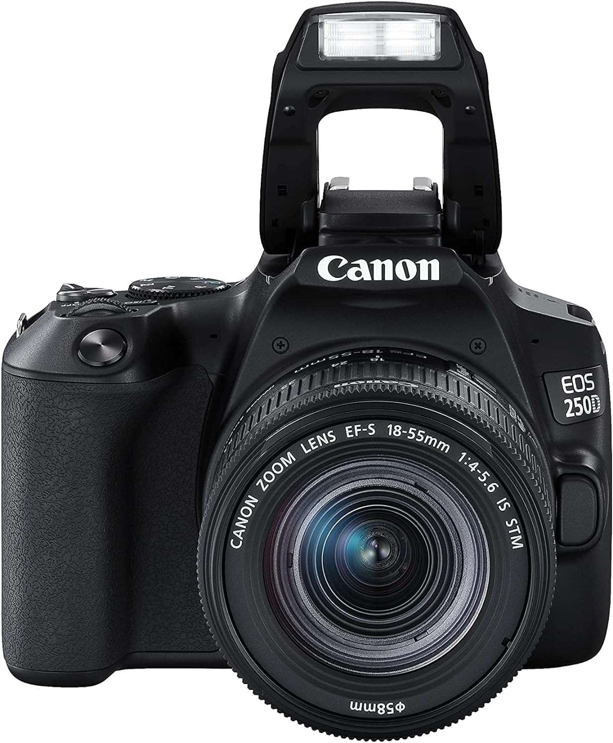 canon eos 250d with ef s 18 55mm f4 5.6 is stm lens black canon eos 250d with ef s 18 55mm f4 5.6 is stm lens black