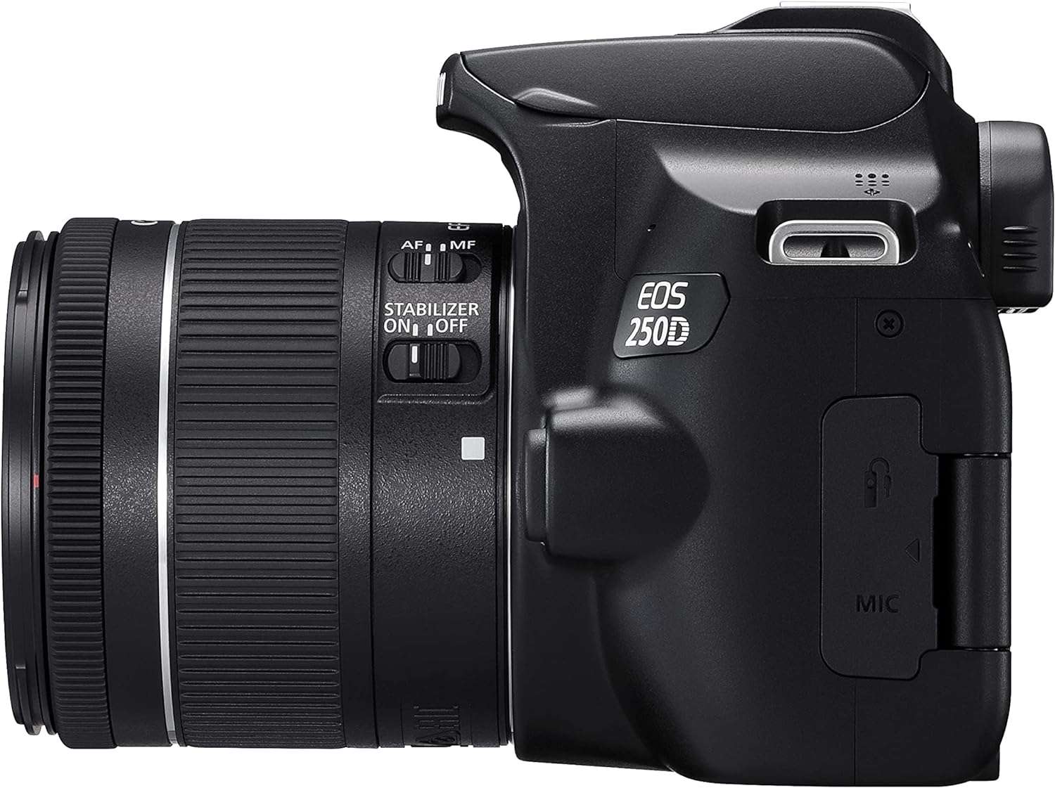canon eos 250d with ef s 18 55mm f4 5.6 is stm lens black canon eos 250d with ef s 18 55mm f4 5.6 is stm lens black