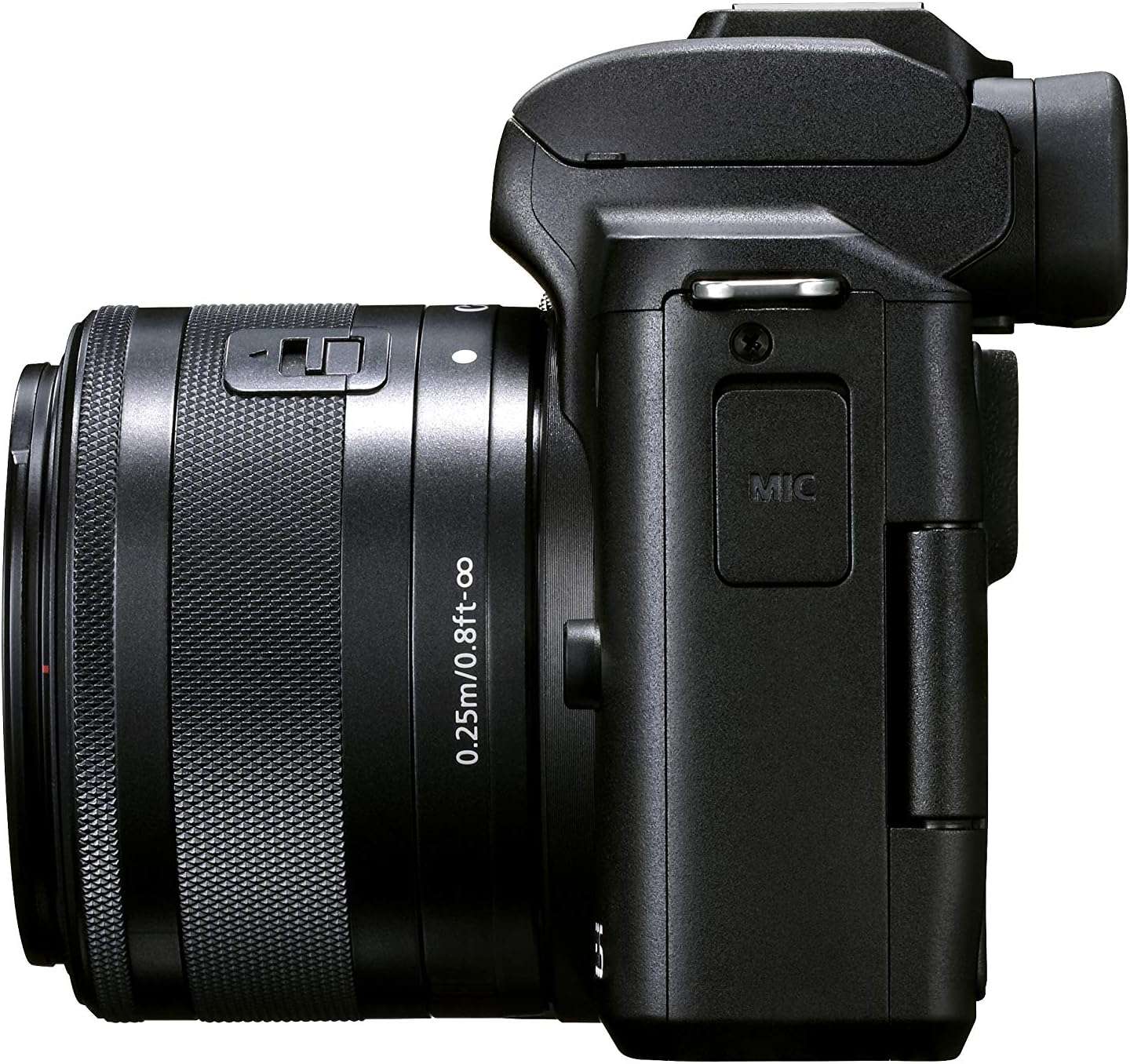 canon eos m50 mark ii with ef m 15 45mm f 3.5 6.3 is stm (black) canon eos m50 mark ii with ef m 15 45mm f 3.5 6.3 is stm (black)