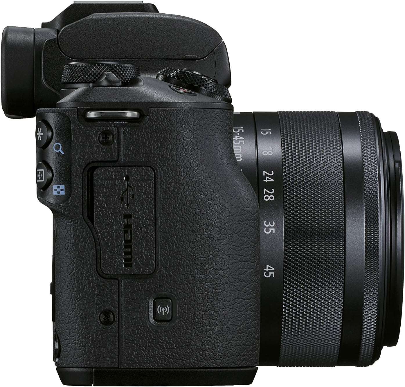 canon eos m50 mark ii with ef m 15 45mm f 3.5 6.3 is stm (black) canon eos m50 mark ii with ef m 15 45mm f 3.5 6.3 is stm (black)
