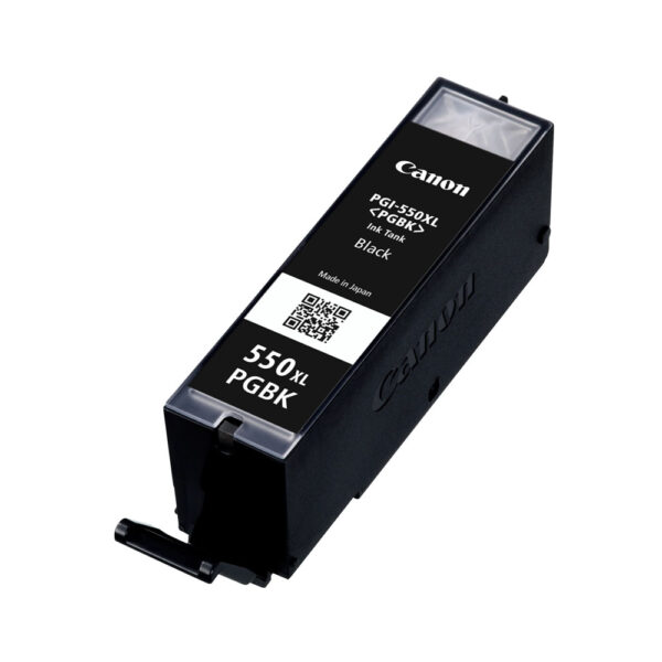 canon pgi 550pgbk xl high yield pigment black ink cartridge, 500 pages, 1 pc(s), single pack